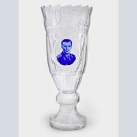 Vase with Yuri Gagarin’s portrait