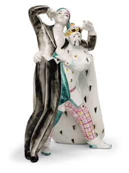 Скульптурная группа из композиции по спектаклю «Принцесса Турандот» театра им. Е.Б. Вахтангова