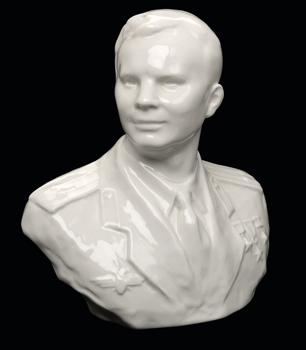 Bust of Yuri Gagarin