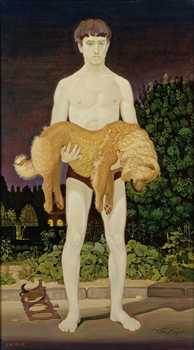 Man with a Slain Dog