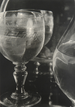 Glass Trophy and Jug