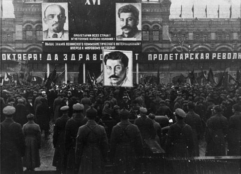 Parade on Red Square. October 1933